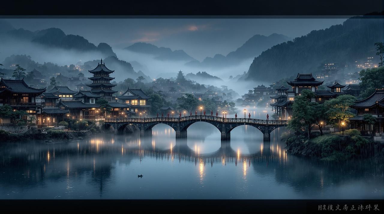 烟雨江南